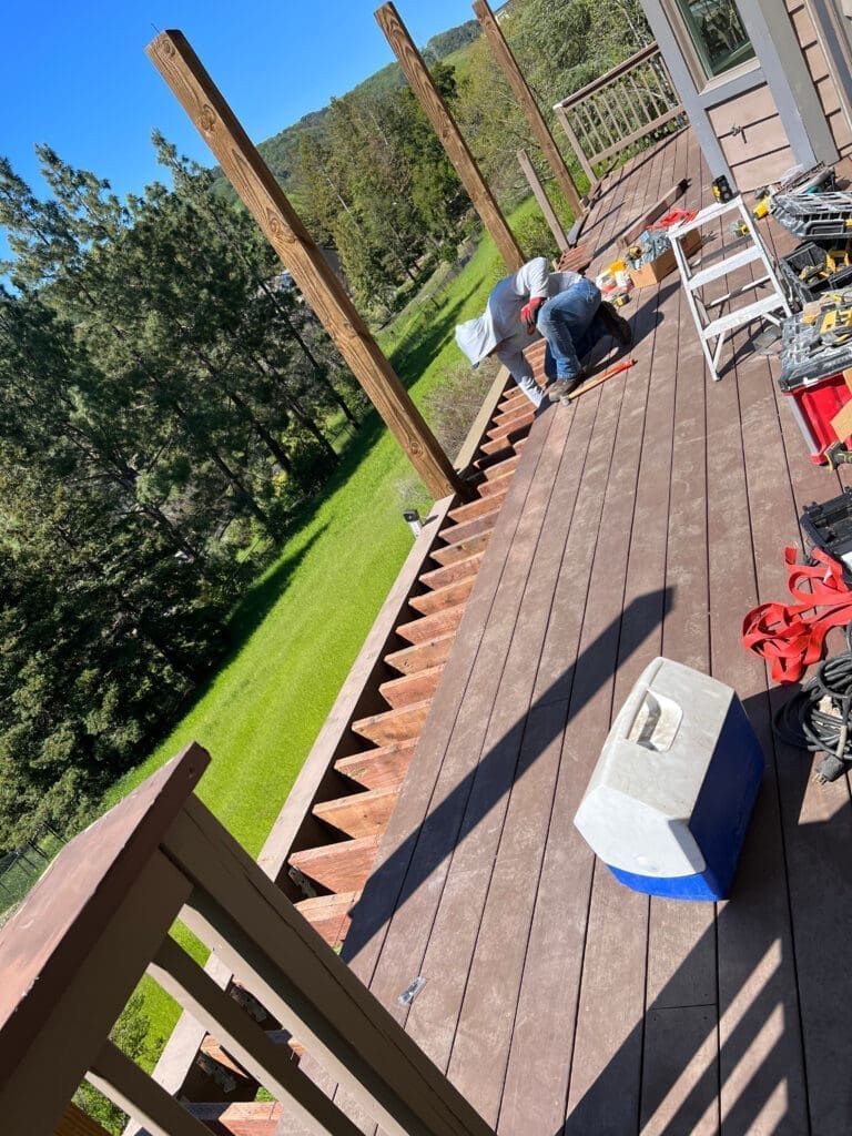 deck remodel in martinez